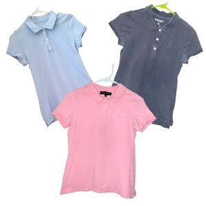 Bundle of 3 pk Old Navy/Jones New York polo shirts, S Petite,  GUC